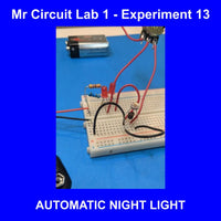 Mr Circuit Lab 1 (#1101-LAB) World's Most Popular CTE Basic Electronics Hands-On Learning Lab  - 1000's Sold!  -  Made in the USA for STEM students and future Robotics, Engineering, and Drone Technicians. Comes in white box 12x9x2.5 inches.