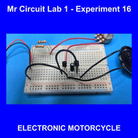 Mr Circuit Lab 1 (#1101-LAB) World's Most Popular CTE Basic Electronics Hands-On Learning Lab  - 1000's Sold!  -  Made in the USA for STEM students and future Robotics, Engineering, and Drone Technicians. Comes in white box 12x9x2.5 inches.