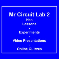 MR CIRCUIT DELUXE LAB 2  - Book and Lab for "TROUBLESHOOTING ELECTRONIC CIRCUITS with a Digital Multimeter" - for STEM and CTE students | Made in USA (#1201-LAB)  (digital meter included)