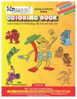 MCCB-00-PAK Mr Circuit Basic Electronics Coloring Book Package for Elementary School and Montessori Students