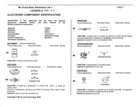 MC1-00 * * Mr Circuit Science * * Experiment Kit "Four Basic Lessons" with Solderless CB