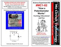 MC1-02 * * Mr Circuit Science * * Experiment Kit "How a Potentiometer Works"
