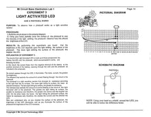 Load image into Gallery viewer, &lt;center&gt;MC1-03 * * Mr Circuit Science * * Experiment Kit&lt;br&gt; &quot;How a Photocell Works&quot; &lt;br&gt;&lt;font color = red&gt; This low-cost science/electronics experiment is convenient, easy to use, and exciting. &lt;/font color&gt;&lt;/center&gt;
