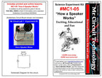 MC1-05 * * Mr Circuit Science * * Experiment Kit "How a Speaker Works"