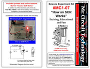MC1-07 Mr Circuit Science Experiment Kit "How an SCR Works"