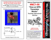 MC1-08 Mr Circuit Science Experiment Kit "How an NPN Transistor Works"