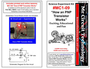 MC1-09 Mr Circuit Science Experiment Kit "How a PNP Transistor Works"