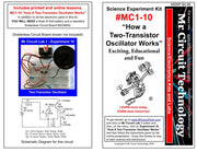 MC1-10 Mr Circuit Science Experiment Kit "How a Two-Transistor Oscillator Works"