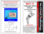 MC1-12 * * Mr Circuit Science * * Experiment Kit "Build a Burglar Alarm Circuit"