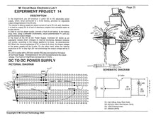 Load image into Gallery viewer, &lt;center&gt;MC1-14 * * Mr Circuit Science * * Experiment Kit&lt;br&gt; &quot;DC to DC Power Supply Circuit&quot; &lt;br&gt;&lt;font color = red&gt; This low-cost science/electronics experiment is convenient, easy to use, and exciting. &lt;/font color&gt;&lt;/center&gt;
