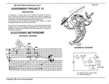 Load image into Gallery viewer, &lt;center&gt;MC1-15 * * Mr Circuit Science * * Experiment Kit&lt;br&gt; &quot;Electronic Metronome Circuit&quot; &lt;br&gt;&lt;font color = red&gt; This low-cost science/electronics experiment is convenient, easy to use, and exciting. &lt;/font color&gt;&lt;/center&gt;
