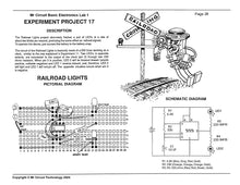 Load image into Gallery viewer, &lt;center&gt;MC1-17 * * Mr Circuit Science * * Experiment Kit&lt;br&gt; &quot;Railroad Lights Circuit&quot; &lt;br&gt;&lt;font color = red&gt; This low-cost science/electronics experiment is convenient, easy to use, and exciting. &lt;/font color&gt;&lt;/center&gt;
