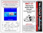 MC1-21  Mr Circuit Science Experiment Kit "Electronic Police Siren Circuit"