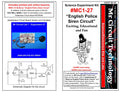 MC1-27 Mr Circuit Science Experiment Kit<br> "English Police Siren Circuit"
