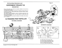 Load image into Gallery viewer, &lt;center&gt;MC1-30 * * Mr Circuit Science * * Experiment Kit&lt;br&gt; &quot;Ultrasonic Pest Repeller Circuit&quot; &lt;br&gt;&lt;font color = red&gt; This low-cost science/electronics experiment is convenient, easy to use, and exciting. &lt;/font color&gt;&lt;/center&gt;

