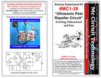 MC1-30 * * Mr Circuit Science * * Experiment Kit "Ultrasonic Pest Repeller Circuit"