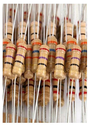 Tan Carbon Film Resistor 220K Ohm 1/2W ±5%