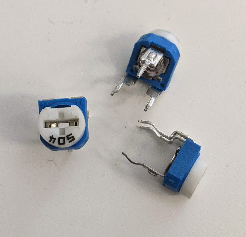 Pack of 10 - Choose 100 Ω to 2M Ω ohm RM065 Trimpot Potentiometer - 13 VALUES to choose from-Mr Circuit