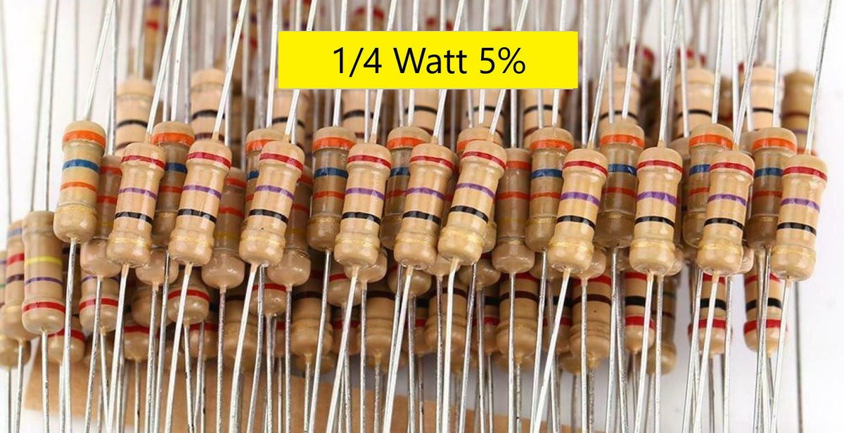 150 Ohm 5% 1/4 Watt ±5% carbon film resistors