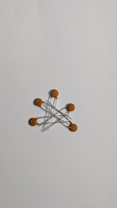 1101-BP17 Bag#17 for Mr Circuit Lab 1 ** Capacitor Ceramic Disc 0.01uF (Qty of 5)