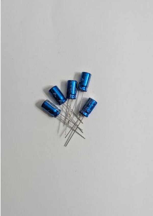 1101-BP14 Bag#14 for Mr Circuit Lab 1 ** Capacitor Electrolytic 10uF (Qty of 5)