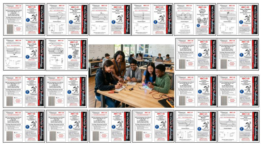 Mr Circuit MC1-SET classroom electronics kits